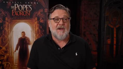 Russell Crowe talks about his ‘affection’ for ‘The Pope’s Exorcist’